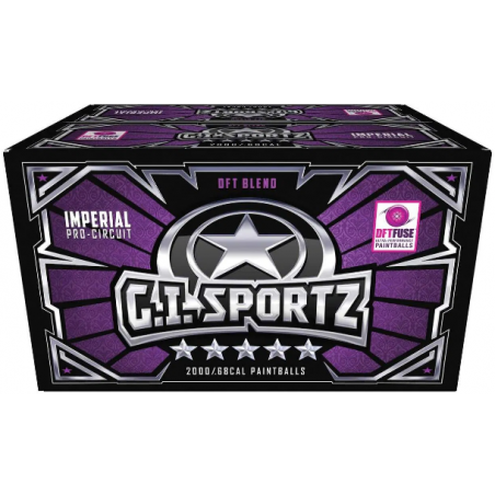 BILLES G.I. SPORTZ 5 ÉTOILES IMPERIAL 0.68 (Carton 2000)