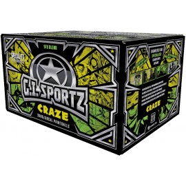 BILLES G.I. SPORTZ CRAZE PHOSPHORESCENTE 0.68 (Carton 2000)