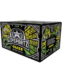 BILLES G.I. SPORTZ CRAZE PHOSPHORESCENTE 0.68 (Carton 2000)