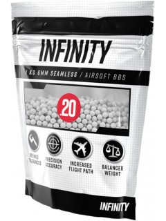 BILLES AIRSOFT VALKEN INFINITY 6mm 0.20g BLANCHES (Sac 1kg/5000)