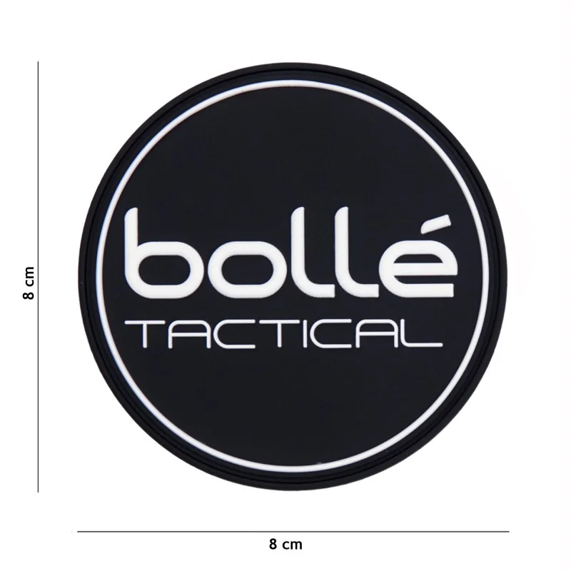 PATCH PVC 3D BOLLÉ TACTICAL NOIR