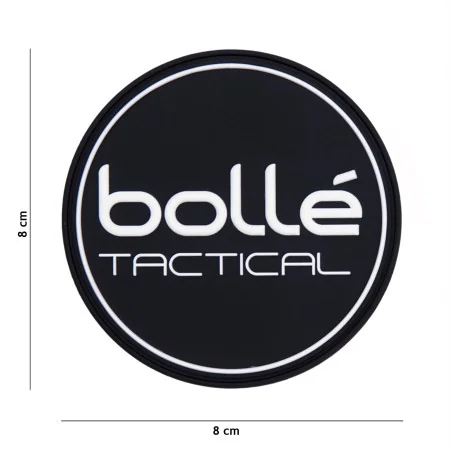 PATCH PVC 3D BOLLÉ TACTICAL NOIR