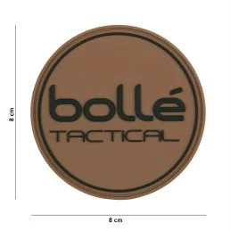 PATCH PVC 3D BOLLÉ TACTICAL BRUN