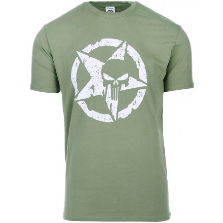 T-SHIRT FOSTEX ALLIED STAR - PUNISHER VERT