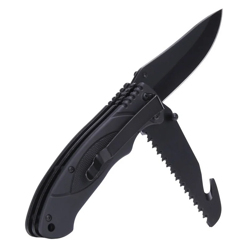 COUTEAU FOSCO BUSHCRAFT 2 LAMES NOIR