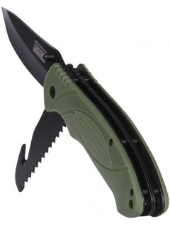 COUTEAU FOSCO BUSHCRAFT 2 LAMES VERT