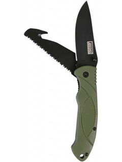 COUTEAU FOSCO BUSHCRAFT 2 LAMES VERT