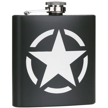 FLASQUE EN MÉTAL FOSTEX VERT US ARMY STAR (6oz)