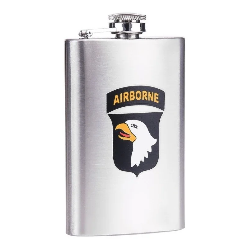 FLASQUE EN MÉTAL FOSTEX SILVER 101st AIRBORNE (5oz)