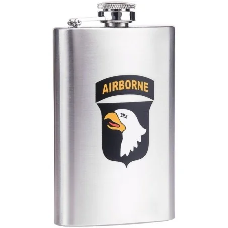 FLASQUE EN MÉTAL FOSTEX SILVER 101st AIRBORNE (5oz)