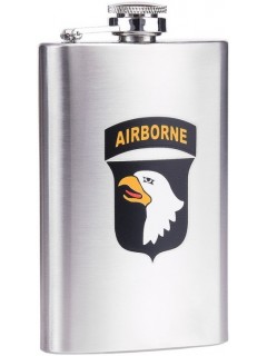 FLASQUE EN MÉTAL FOSTEX SILVER 101st AIRBORNE (5oz)