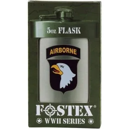 FLASQUE EN MÉTAL FOSTEX SILVER 101st AIRBORNE (5oz)