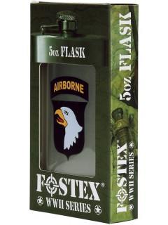 FLASQUE EN MÉTAL FOSTEX SILVER 101st AIRBORNE (5oz)