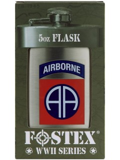 FLASQUE EN MÉTAL FOSTEX SILVER 82nd AIRBORNE (5oz)