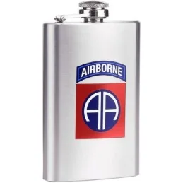 FLASQUE EN MÉTAL FOSTEX SILVER 82nd AIRBORNE (5oz)