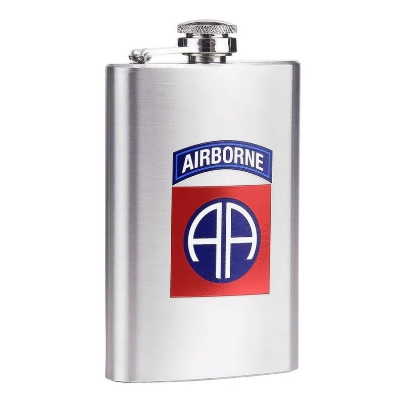 FLASQUE EN MÉTAL FOSTEX SILVER 82nd AIRBORNE (5oz)