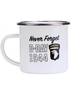 TASSE EN ÉMAIL FOSTEX D-DAY 1944 BLANC (300ml)