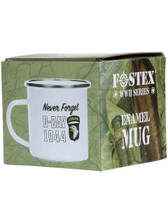 TASSE EN ÉMAIL FOSTEX D-DAY 1944 BLANC (300ml)