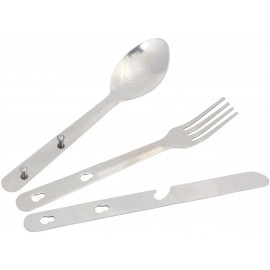 SET DE COUVERTS BCB KFS LÉGER MÉTAL (3pcs)