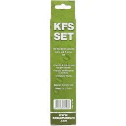 SET DE COUVERTS BCB KFS LÉGER MÉTAL (3pcs)