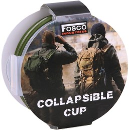 TASSE PLIABLE FOSCO EN SILICONE VERT