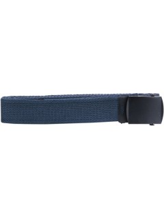 CEINTURE EN TOILE FOSTEX NOIR + BOUCLE NOIRE (3cm)