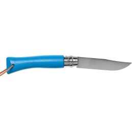 COUTEAU OPINEL N°7 BAROUDEUR CYAN