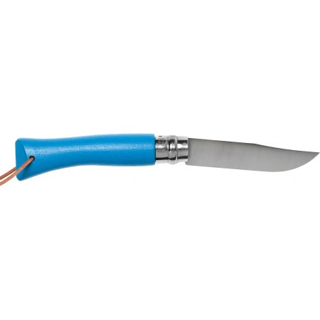 COUTEAU OPINEL N°7 BAROUDEUR CYAN