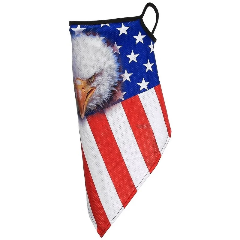 MASQUE FACIAL AVEC CONTOUR D'OREILLES 101 INC FLAG USA EAGLE