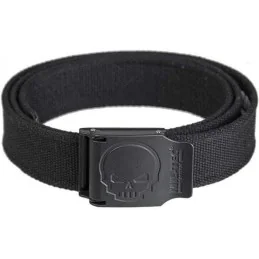 CEINTURE MIL-TEC SKULL NOIRE (4x130cm)