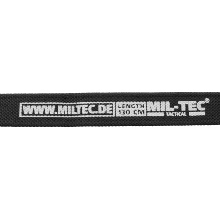 CEINTURE MIL-TEC SKULL NOIRE (4x130cm)