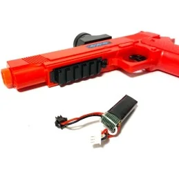 BLASTER GELLYBALL PISTOLET 1911 ROUGE G1