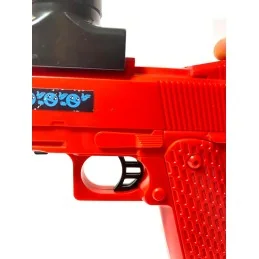 BLASTER GELLYBALL PISTOLET 1911 ROUGE G1