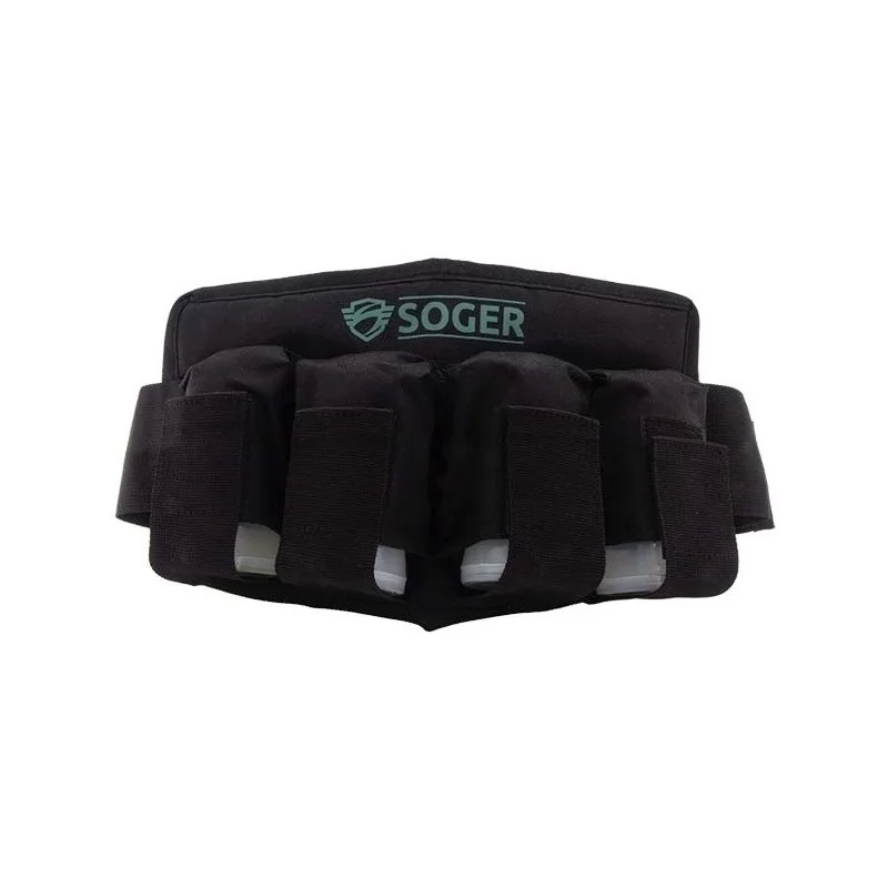 HARNAIS SOGER TACTICAL 4 POTS 100 CAL.50 NOIR