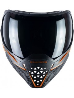 MASQUE EMPIRE EVS THERMAL BLACK/ORANGE (pack 2 écrans)