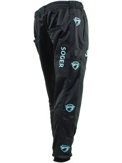 PANTALON SOGER P-LITE K20 NOIR/TURQUOISE