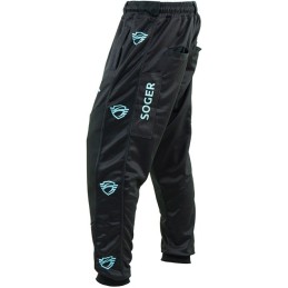 PANTALON SOGER P-LITE K20 NOIR/TURQUOISE