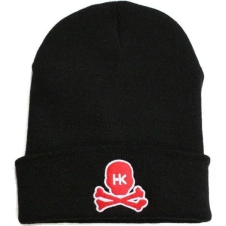 BONNET HK ARMY SKULL NOIR/ROUGE