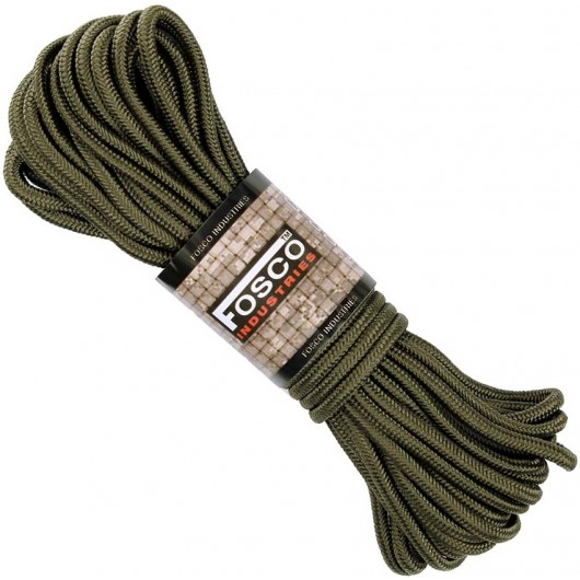 CORDE UTILITAIRE FOSCO OLIVE 5mm (15m)