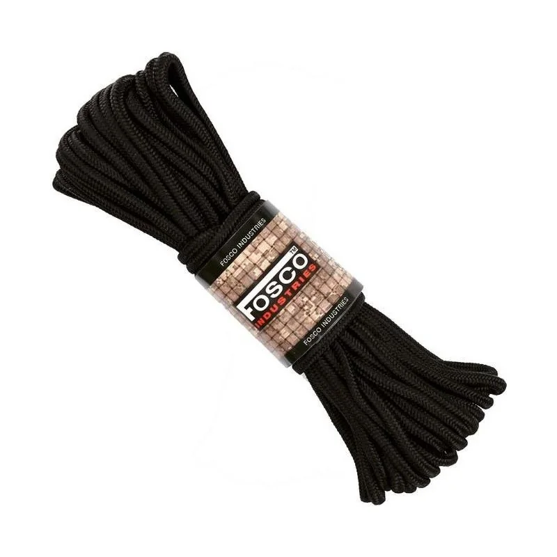 CORDE UTILITAIRE FOSCO NOIRE 5mm (15m)