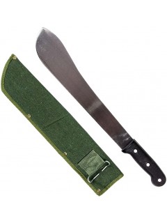 MACHETTE FOSCO NOIRE 50cm + ÉTUI VERT