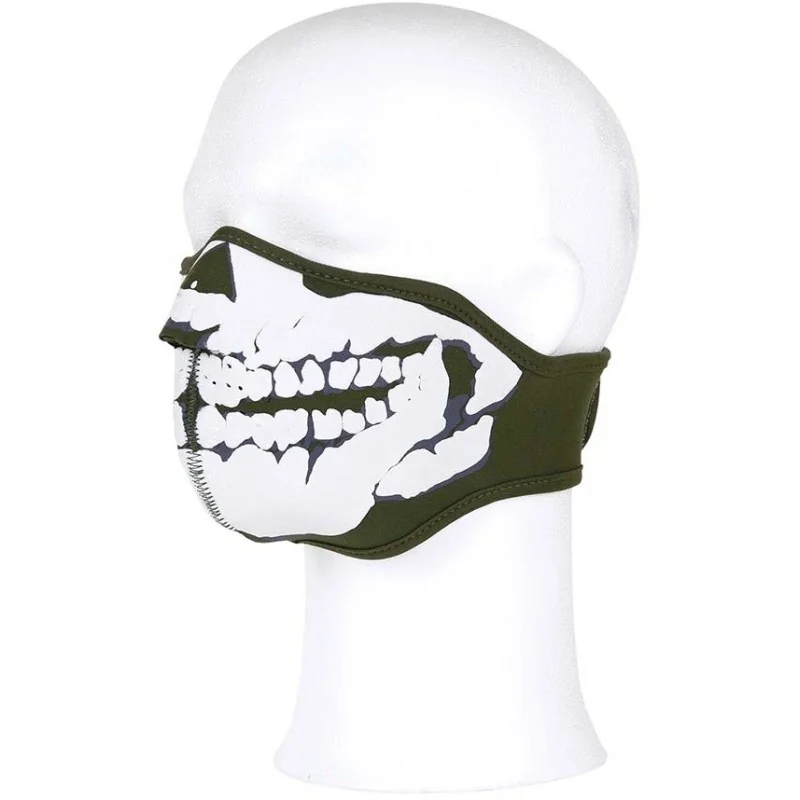 MASQUE EN NÉOPRÈNE 101 INC SKULL 3D VERT