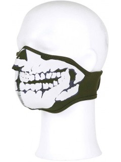 MASQUE EN NÉOPRÈNE 101 INC SKULL 3D VERT