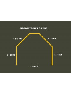 MOUSTIQUAIRE SUSPENDUE FOSCO 2 PERSONNES VERT (+ Housse)