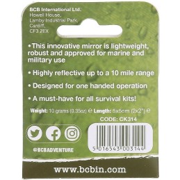 MIROIR DE SIGNAL D'URGENCE BCB COMPACT 2"