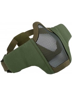 MASQUE DE PROTECTION AIRSOFT EN NYLON GRILLAGÉ 101 INC VERT