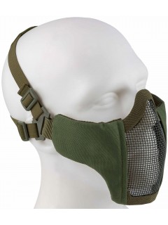 MASQUE DE PROTECTION AIRSOFT EN NYLON GRILLAGÉ 101 INC VERT