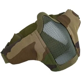 MASQUE DE PROTECTION AIRSOFT EN NYLON GRILLAGÉ 101 INC WOODLAND