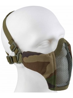 MASQUE DE PROTECTION AIRSOFT EN NYLON GRILLAGÉ 101 INC WOODLAND