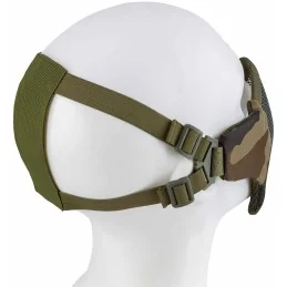 MASQUE DE PROTECTION AIRSOFT EN NYLON GRILLAGÉ 101 INC WOODLAND